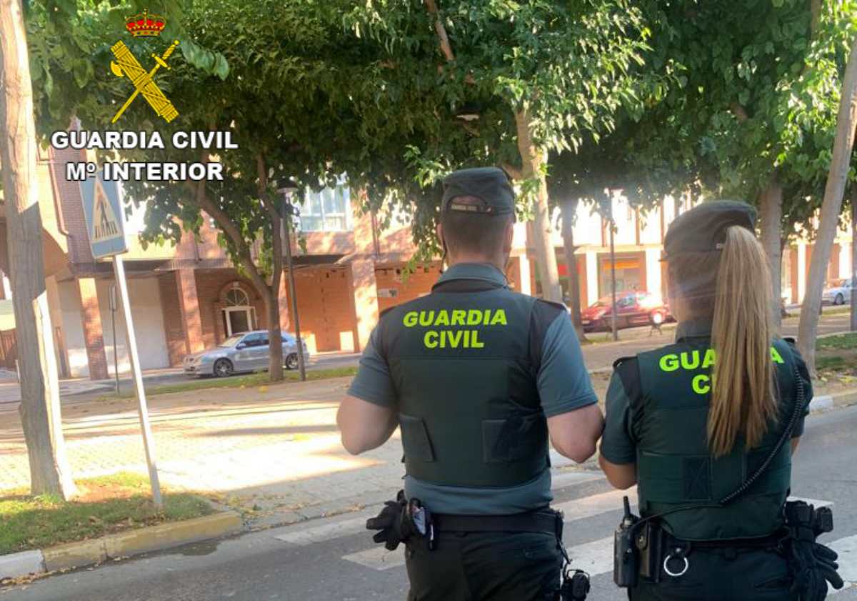 Imagen de archivo de agentes de la Guardia Civil.