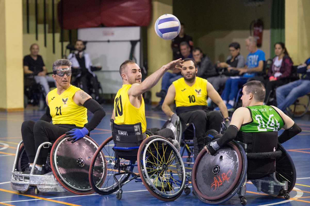 El rugby, otro de los deportes que se pueden practicar en Parapléjicos.