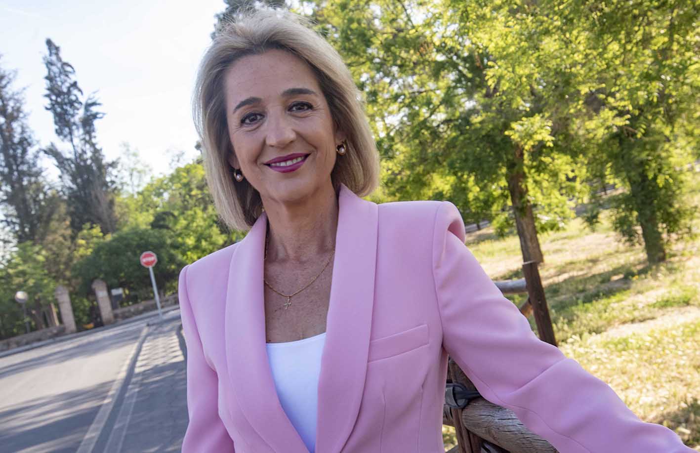 Inés Cañizares, candidata de Vox a la Alcaldía de Toledo. Foto: Rebeca Arango.