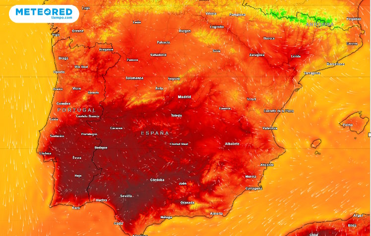 En el centro de la Península se esperan unos 35 grados la próxima semana.