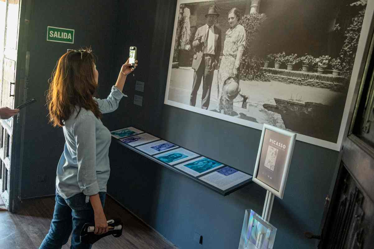 Exposición de Picasso en el Museo del Greco, en Toledo. Foto: EFE/Ismael Herrero.