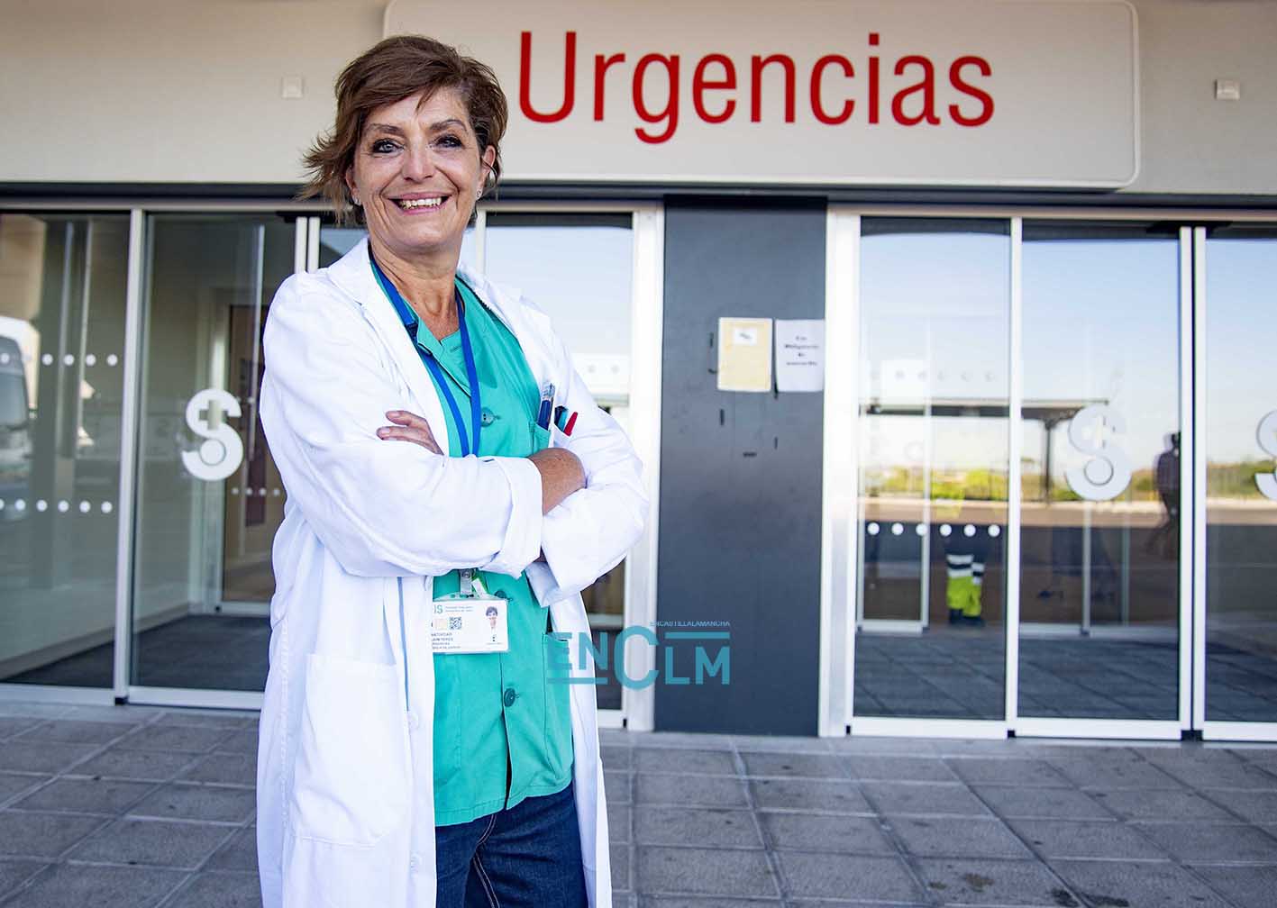 Natividad Laín, presidenta del Colegio de Médicos de Toledo