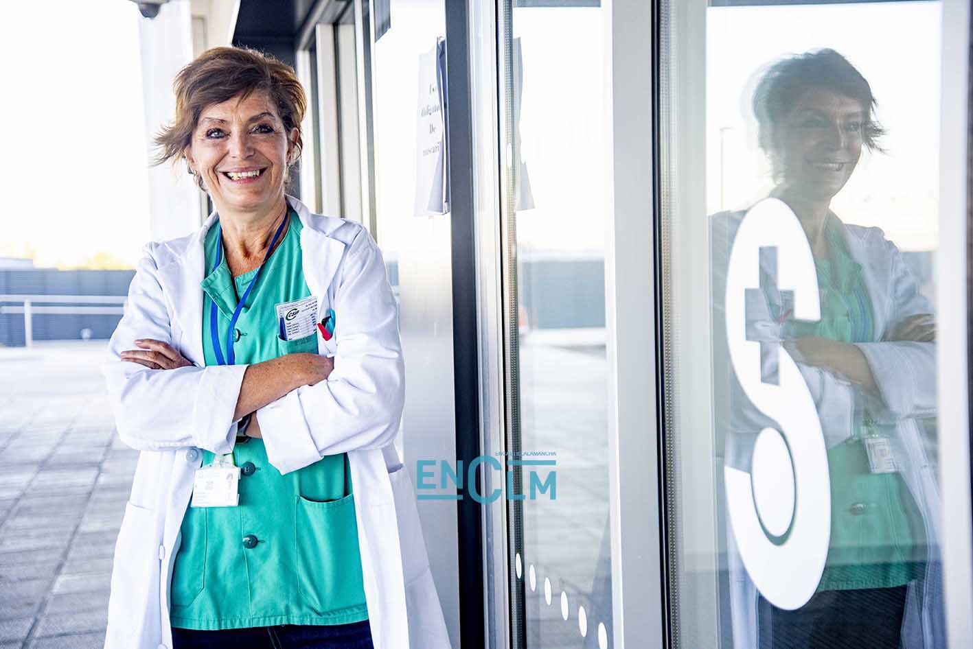 Natividad Laín, presidenta del Colegio de Médicos de Toledo