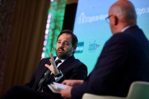 Paco Núñez, en un encuentro en Albacete.