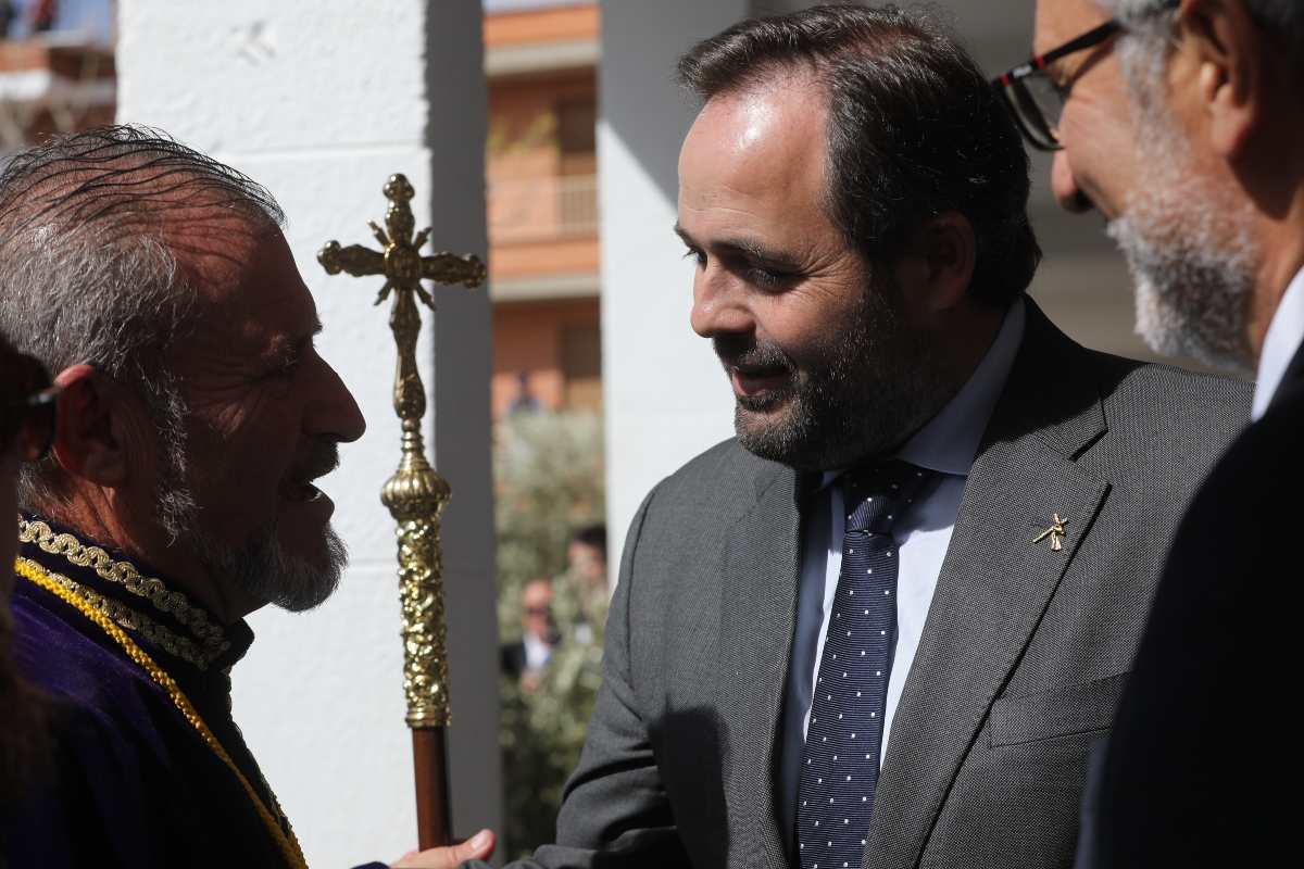 Paco Núñez, en la Semana Santa Calatrava.