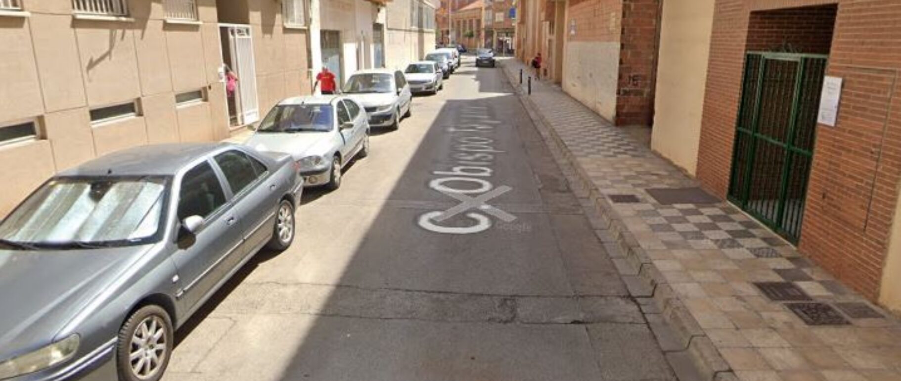 Calle Obispo Tagaste, donde ha tenido lugar el suceso en Albacete. Imagen de Google Maps.