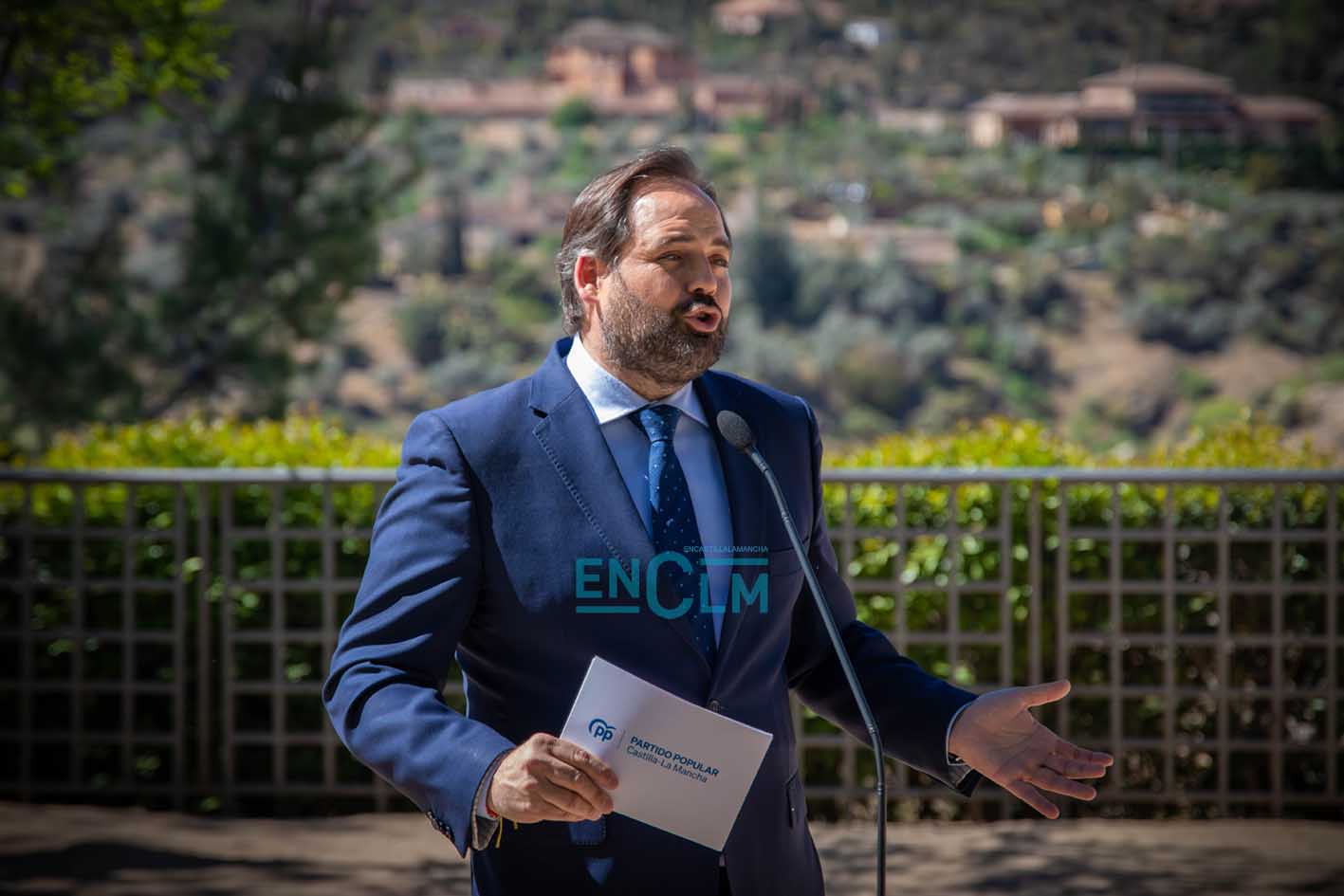 El presidente del PP de Castilla-La Mancha, Paco Núñez. Foto: Diego Langreo Serrano.