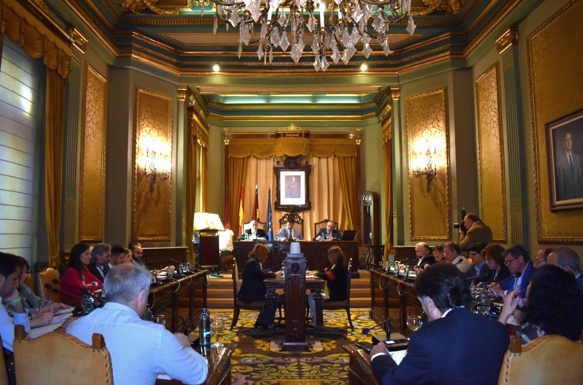 Pleno de la Diputación de Albacete.