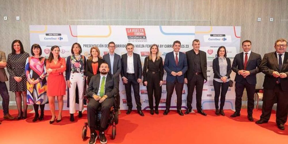 Presentación de la edición de 2023 de la Vuelta a España femenina. Foto: Vuelta Femenina by Carrefour.es.