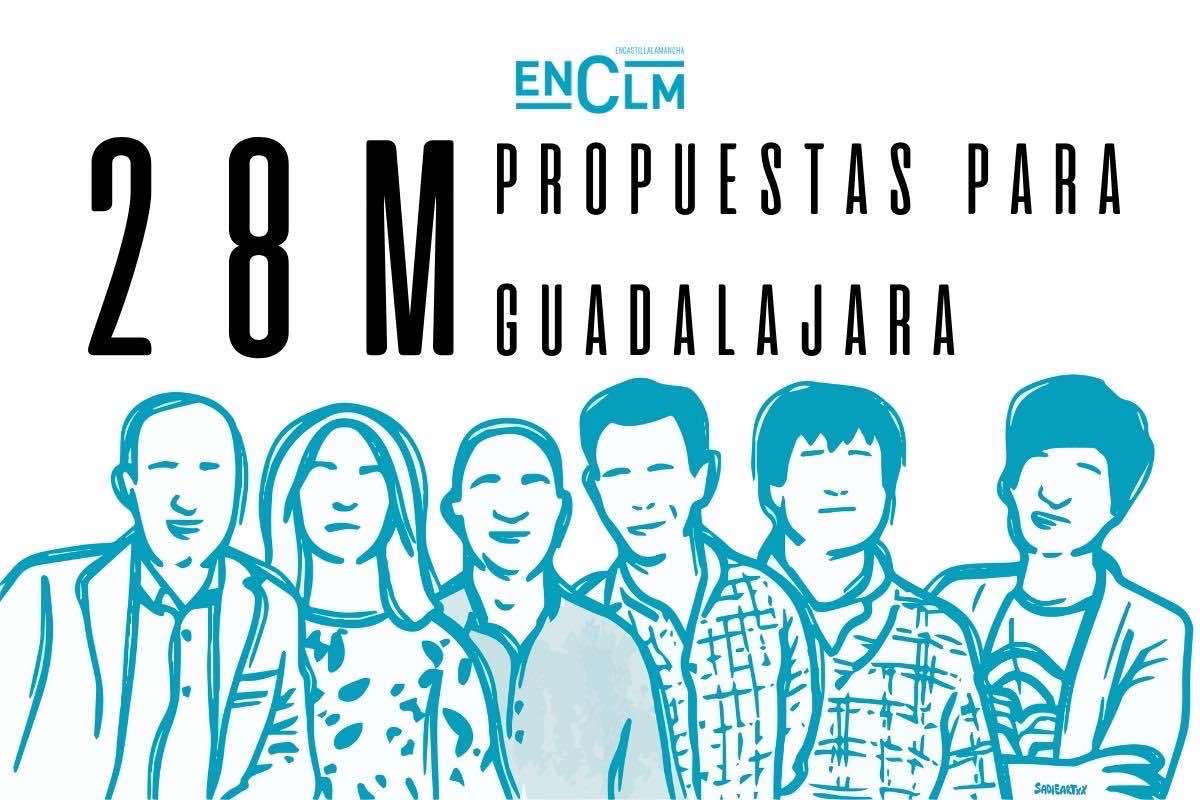 Candidatos a la Alcaldía de Guadalajara. Ilustración: Sara Espejel.