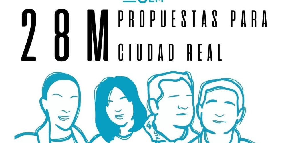 Candidatos a la Alcaldía de Ciudad Real. Ilustración: Sara Espejel.