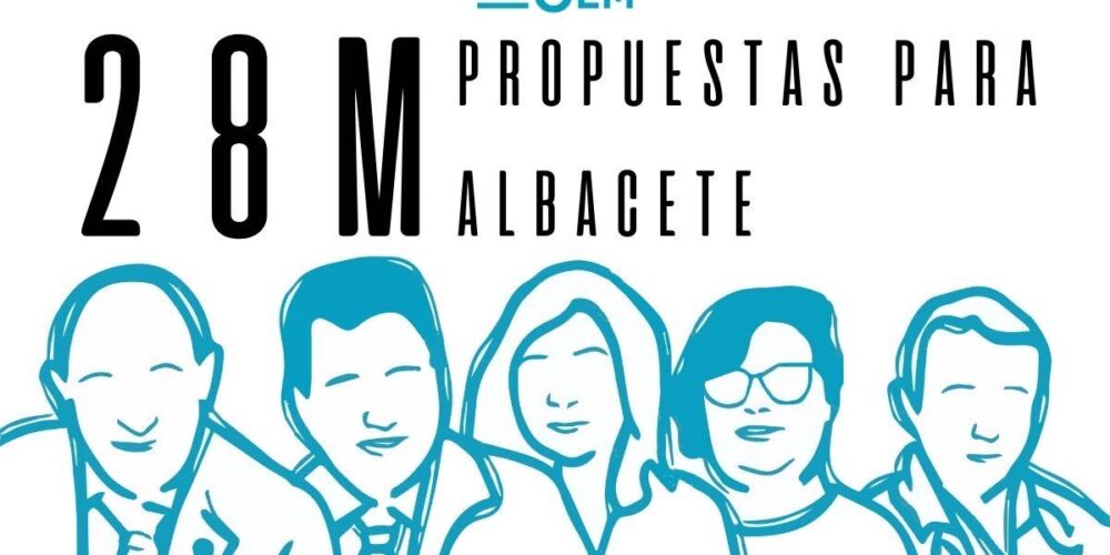 Candidatos a la Alcaldía de Albacete. Ilustración: Sara Espejel.