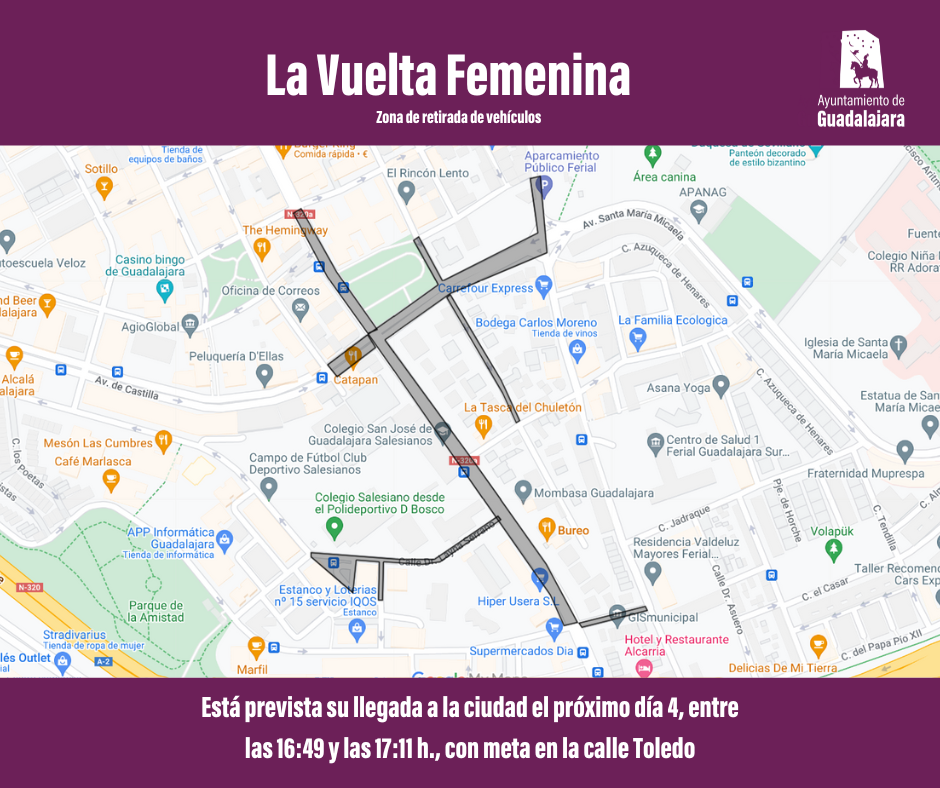 I Vuelta Femenina en Guadalajara