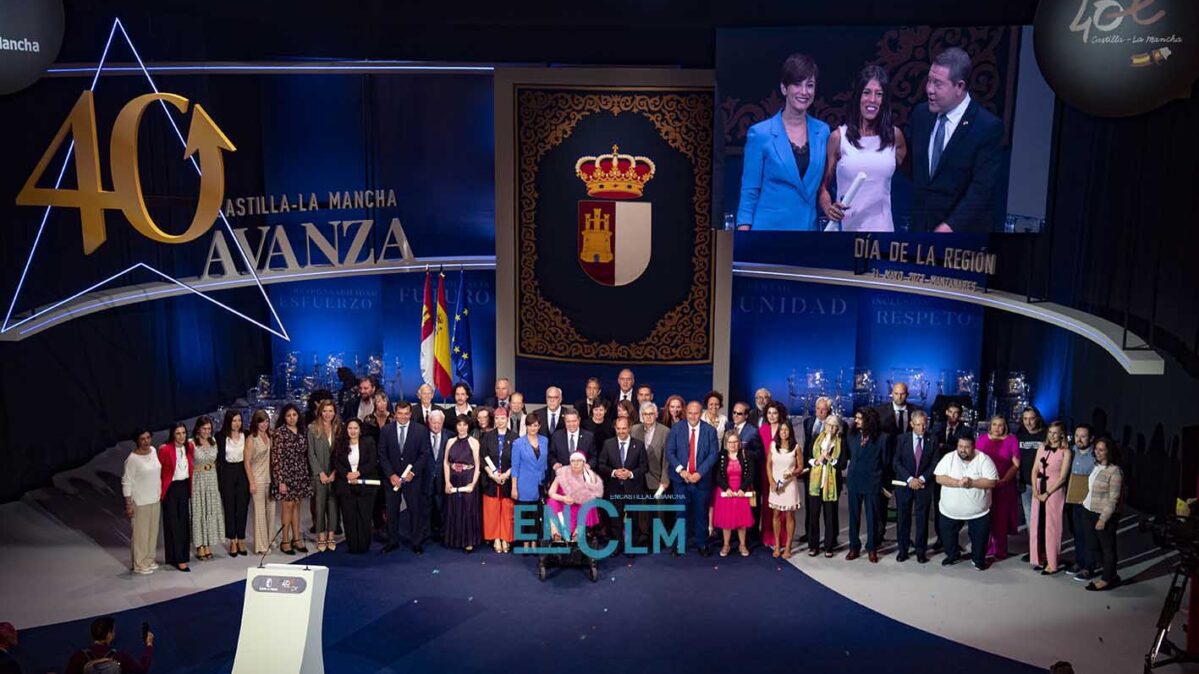 Premiados en el Día de Castilla-La Mancha