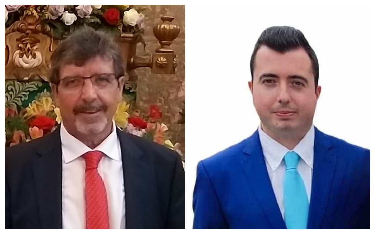 Antonio Luengo y Alejandro de la Fuente, candidatos de PSOE y PP a la Alcaldía de Villalba del Rey (Cuenca).