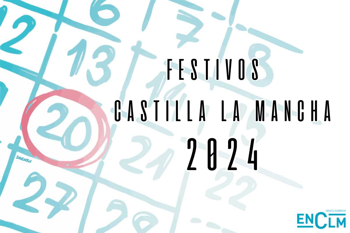 Calendario de festivos en Castilla-La Mancha en 2024. Ilustración: Sara Espejel.