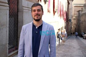El secretario general de Podemos CLM, José Luis García Gascón.