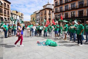 concentración funcionarios de Justicia en Toledo