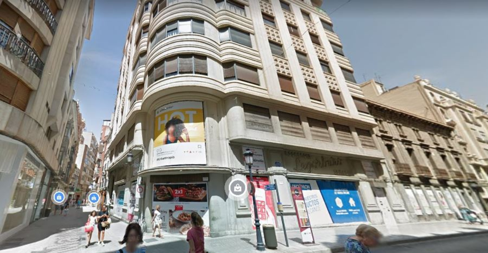 Edificio Legorburo en Albacete. Imagen de Google Maps.