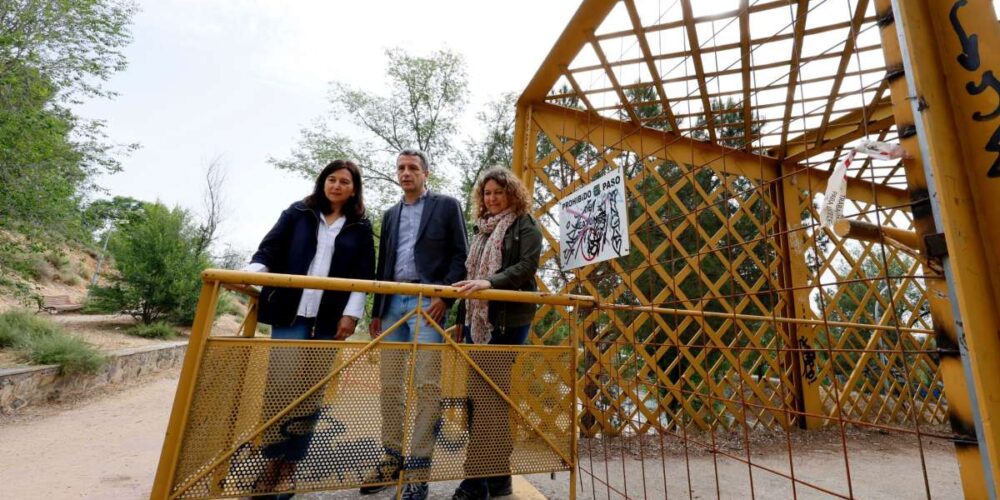 Esteban Paños, Araceli de la Calle e Irene Benayas presentaron sus propuestas medioambientales para Toledo.
