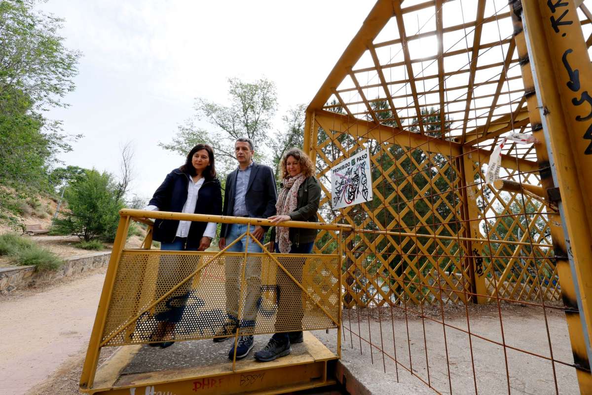 Esteban Paños, Araceli de la Calle e Irene Benayas presentaron sus propuestas medioambientales para Toledo.
