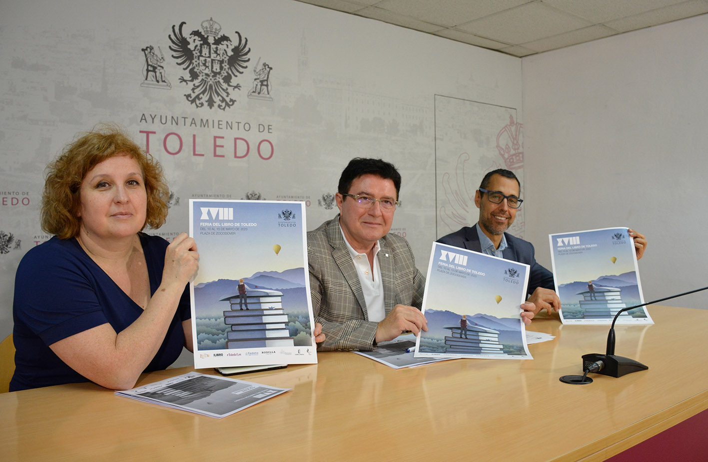 Presentación de la Feria del Libro de Toledo, un espacio más para la cultura.