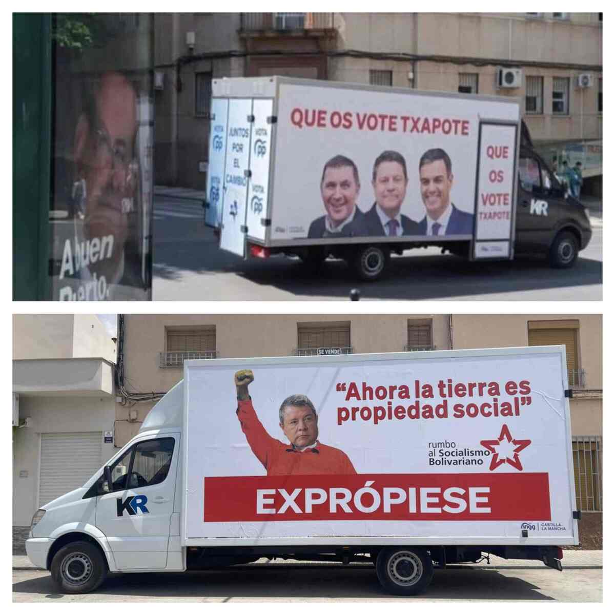 "furgonetas de la vergüenza"