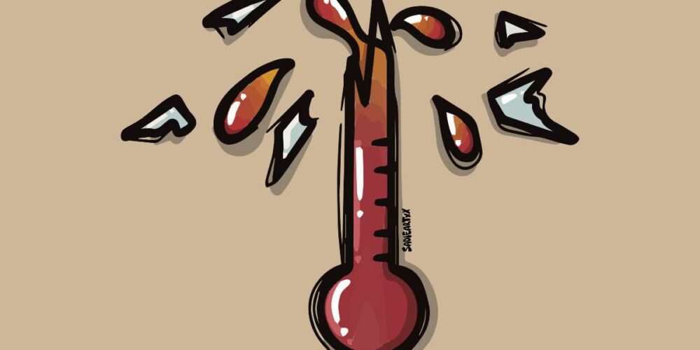 calor, altas temperaturas, ola de calor, termómetro