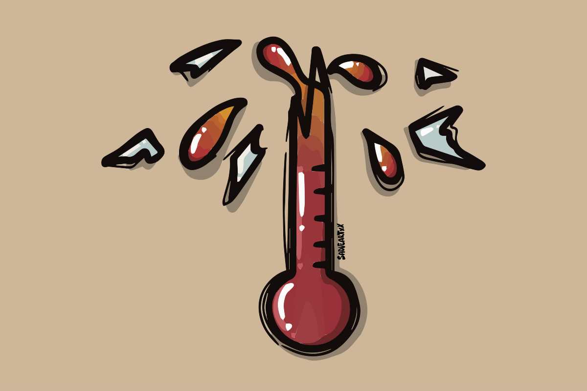 calor, altas temperaturas, ola de calor, termómetro