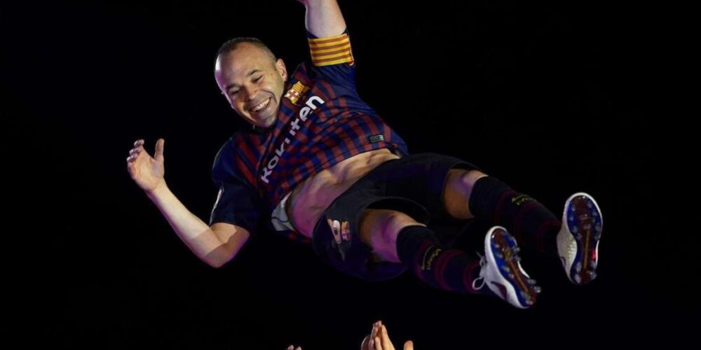 El adiós de Andrés Iniesta a Vissel Kobe. Foto: @andresiniesta8.