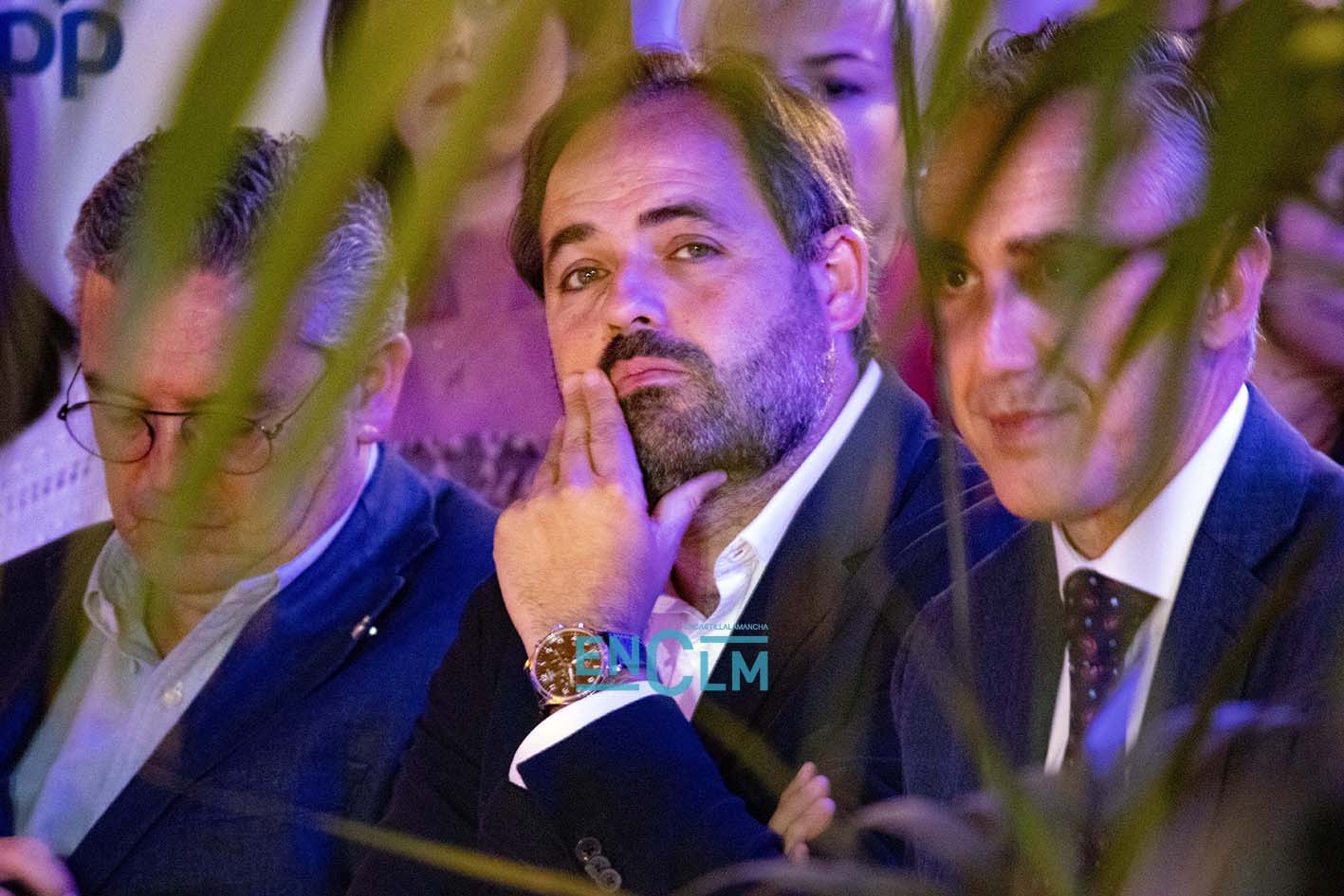 El presidente del PP de Castilla-La Mancha, Paco Núñez. Foto: Sara M. Trevejo.