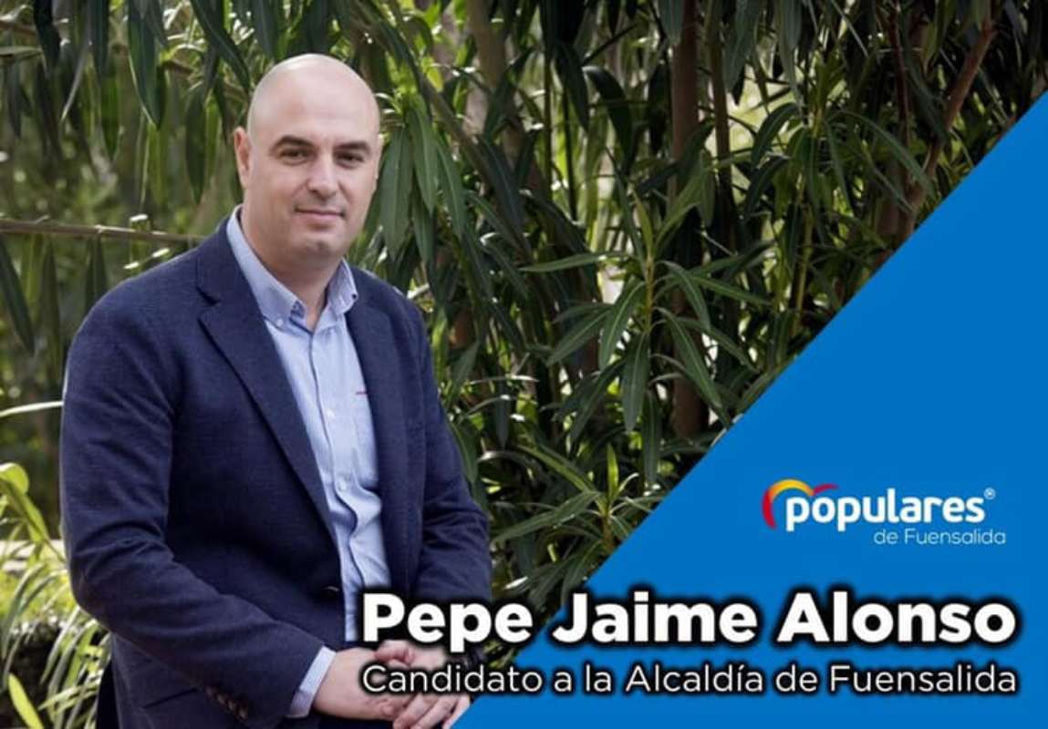 José Jaime Alonso, candidato del PP a la Alcaldía de Fuensalida.
