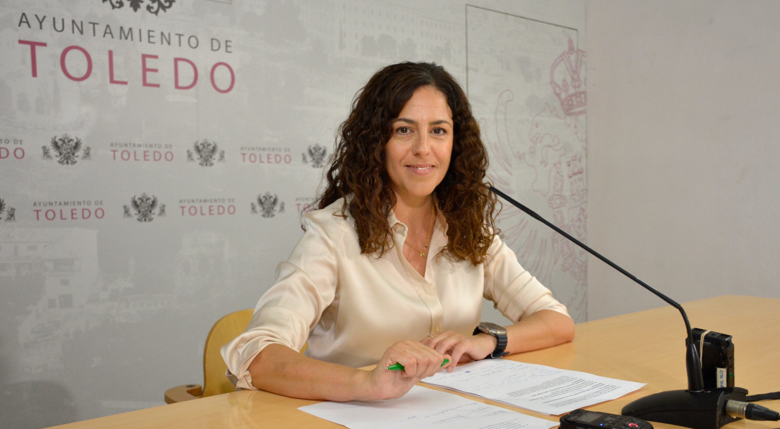 Noelia de la Cruz, portavoz del Gobierno municipal de Toledo.