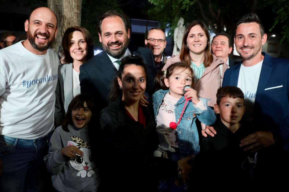 Paco Núñez estuvo en Membrilla (Ciudad Real).