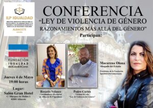 Cartel del acto previsto para este jueves en el Gran Hotel de Albacete.