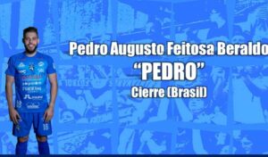 Pedro Augusto Feitosa, nuevo jugador del Quesos El Hidalgo Manzanares FS. Foto: Manzanares FS.