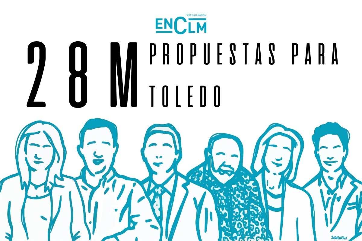 Las propuestas de los candidatos en Toledo, a examen. Ilustración: Sara Espejel.