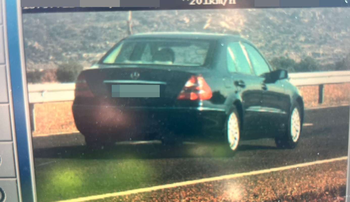 El coche que iba a 201 kilómetros por hora en un pueblo de Toledo.