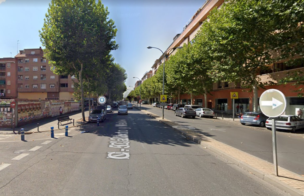 Calle Calisto y Melibea, en Talavera. Imagen de Google Maps.