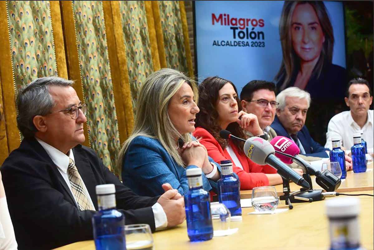 Milagros Tolón, alcaldesa de Toledo. Foto: Rebeca Arango.