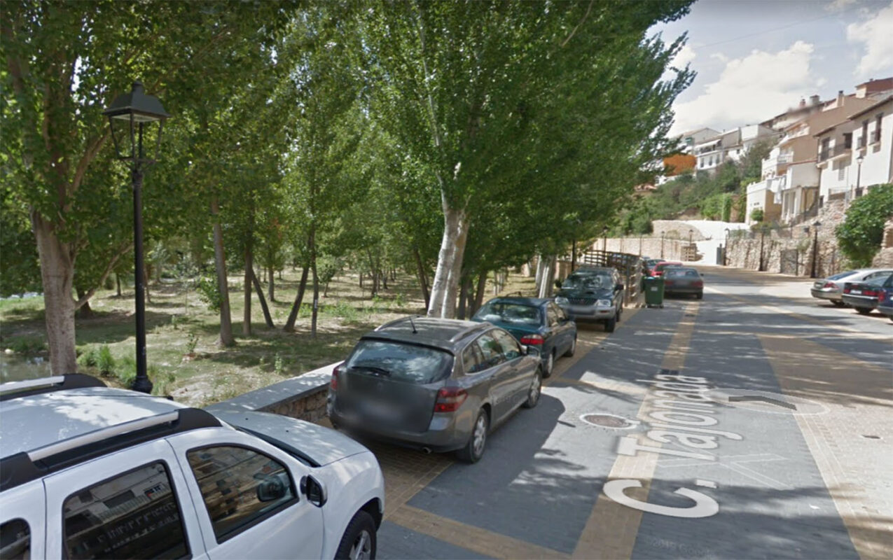 Calle Tajonada, en Trillo. Foto: Google Maps.