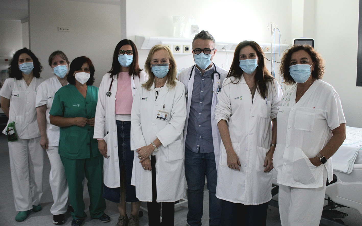 Sanitarios de la Unidad de Ictus del Hospital General Universitario de Ciudad Real.