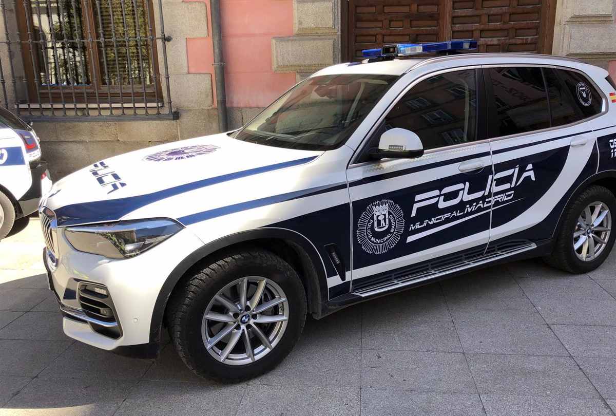 Vehículo de la Policía Municipal de Madrid.