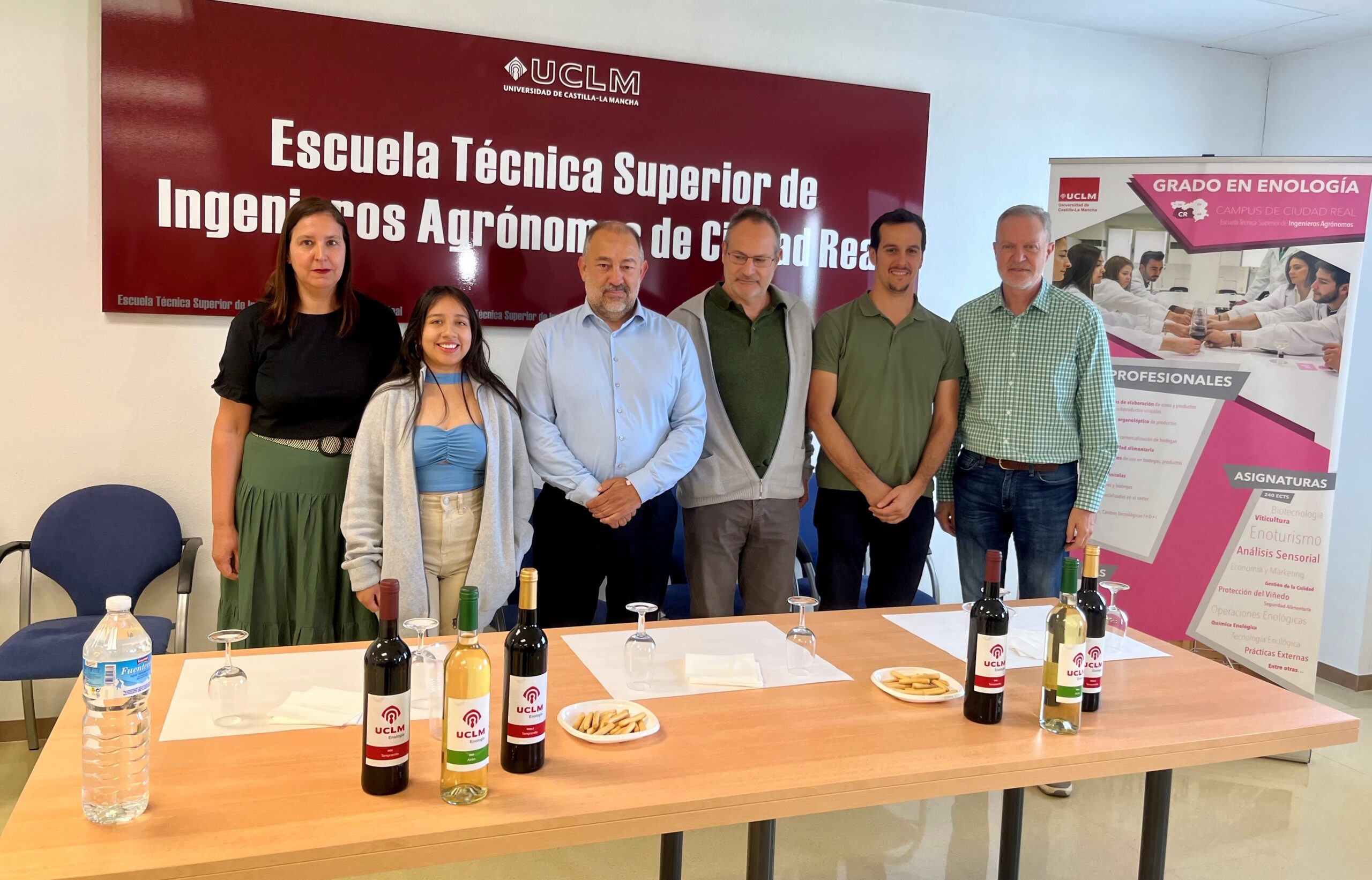 Presentación de los vinos de la UCLM.