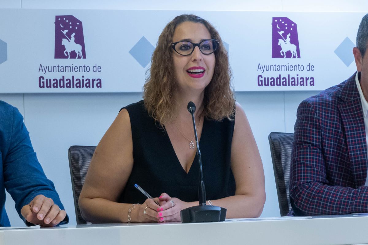 Sara Simón, segunda teniente de alcalde y concejala de fiestas de Guadalajaraa
