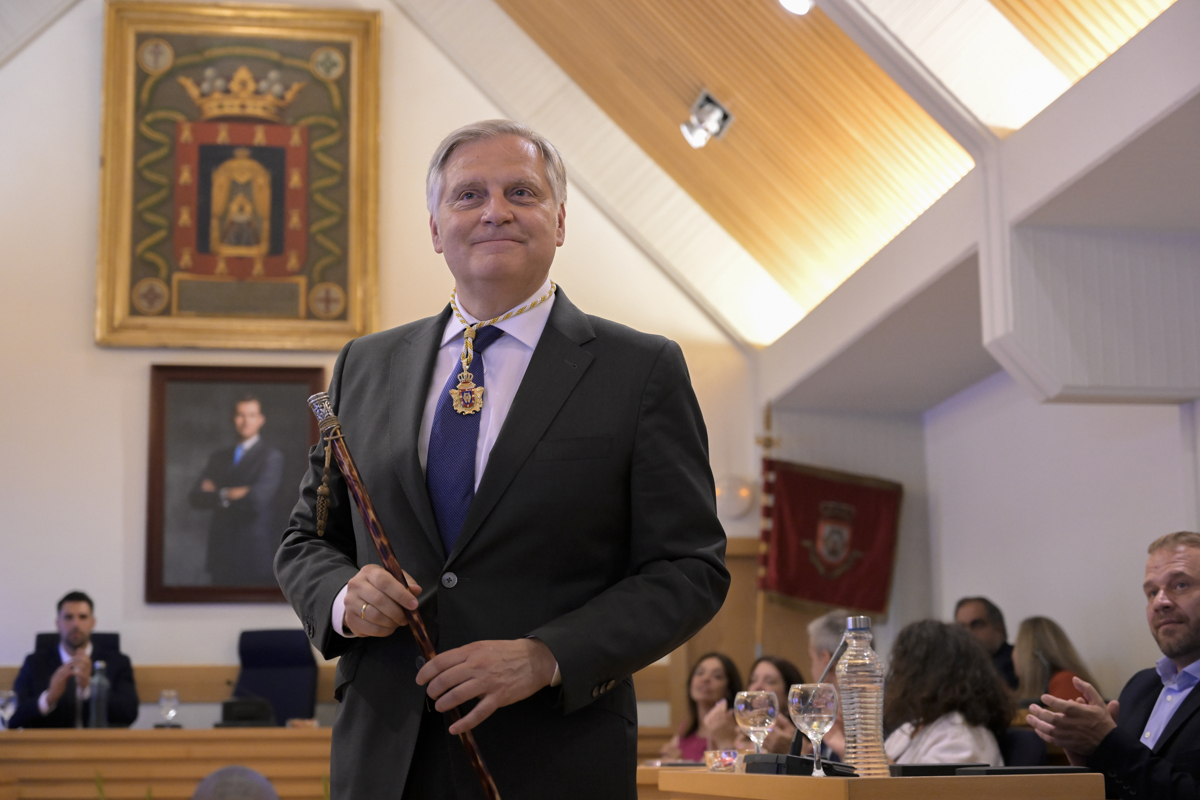 Paco Cañizares es el nuevo alcalde de Ciudad Real. EFE/Jesús Monroy.