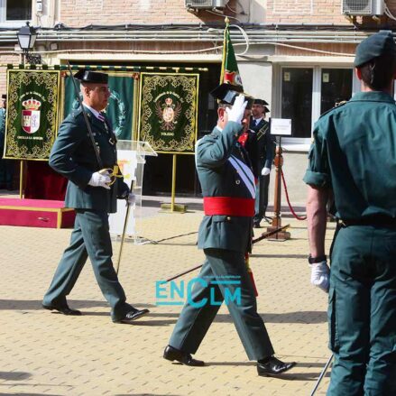 Imagen del acto celebrado en Toledo con motivo del 179 aniversario de la Guardia Civil. Foto: Rebeca Arango.