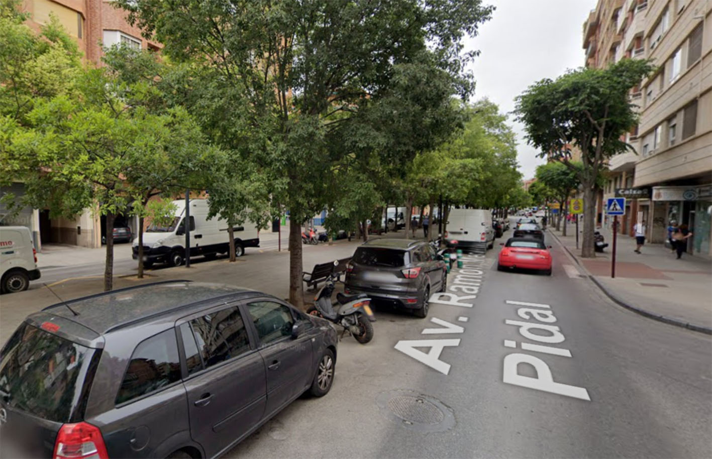 Avenida Ramón Menéndez Pidal, en Albacete. Foto: Google Maps.