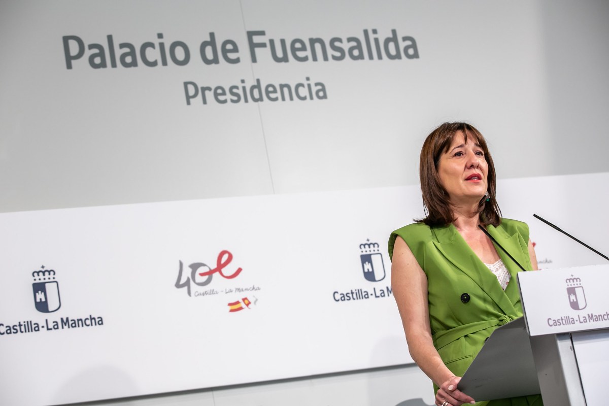 Blanca Fernández, consejera de Igualdad y portavoz de la Junta.