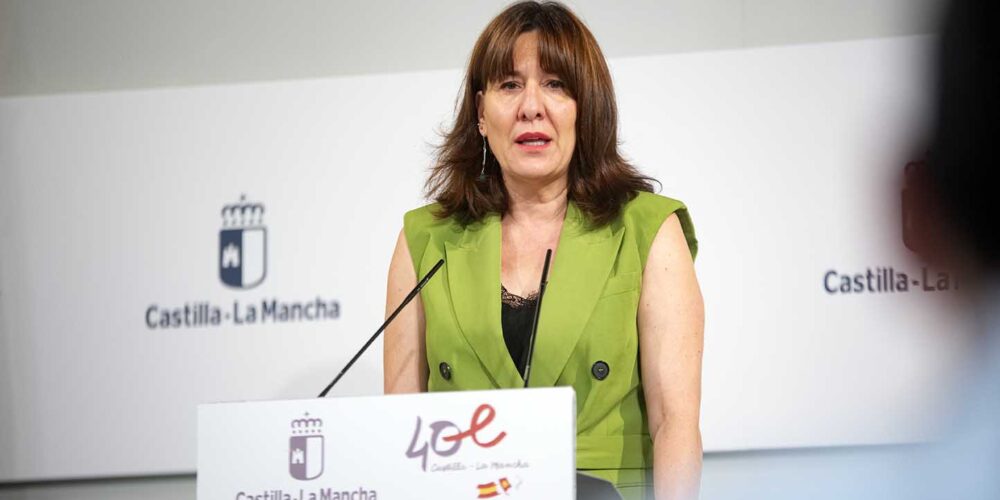 La portavoz del Gobierno y consejera de Igualdad, Blanca Fernández. Foto: Rebeca Arango.